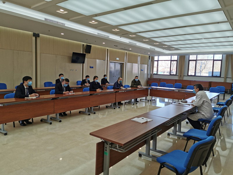 行政党支部落实“四方责任”进一步强化疫情防控工作培训
